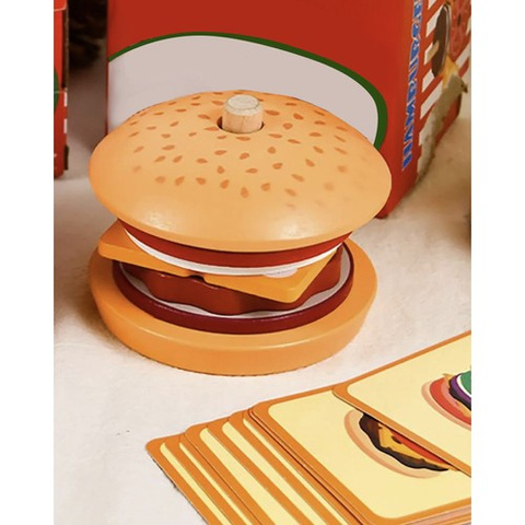 Kruzzel 22673 dřevěný burger