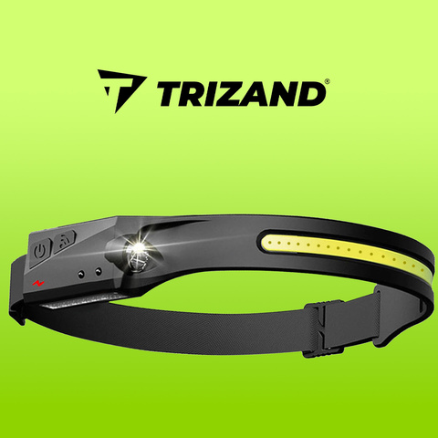 Trizand 21652 USB LED čelovka