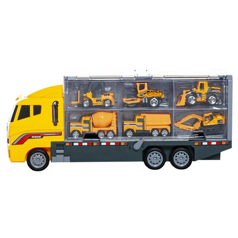 Coffret camion TIR avec 6 voitures 22481