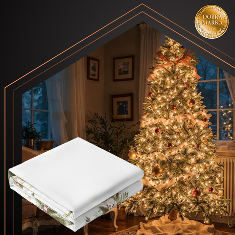Nappe de Noël 220x140cm Ruhhy 26378