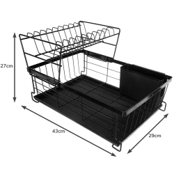 Ruhhy 19163 two-level dish dryer