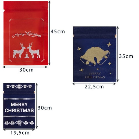 Sacs de Noël - lot de 8 pcs. Ruhy 22251