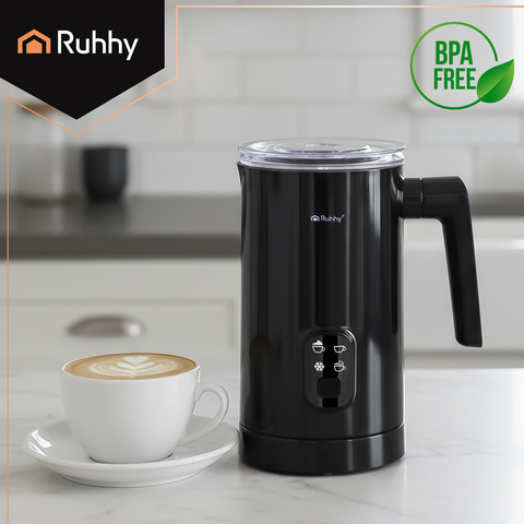 Spieniacz do mleka czarny 400W Ruhhy 26180