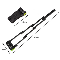 Trizand 25733 Folding Bike Lock