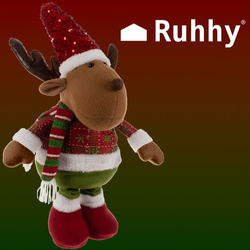 Christmas reindeer - telescopic 95cm Ruhhy 22329