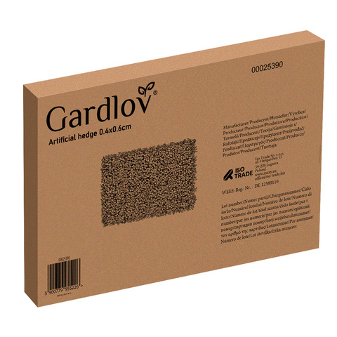 Artificial hedge for balcony 0.4x0.6cm Gardlov25390