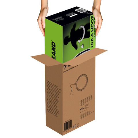 Hula hoop with counter Trizand 25254