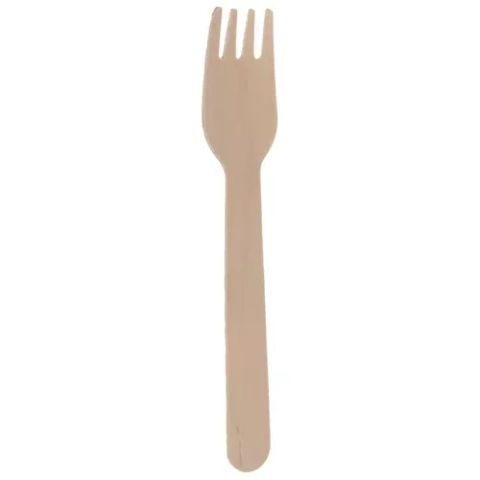 Wooden forks - 100pcs Ruhhy 20697