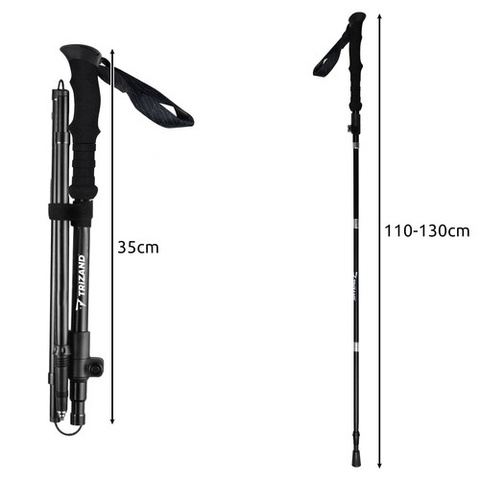Trekking poles + accessories 2 pcs Trizand 24396