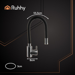 Kitchen faucet - flexible spout Ruhhy 22821