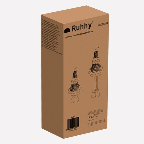 Christmas Snowman - Telescopic 105cm Ruhhy 22341