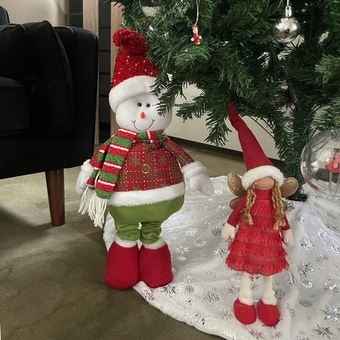 Weihnachtsschneemann - Teleskop 95cm Ruhhy 22331