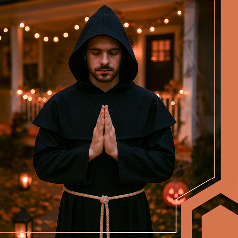 Ruhha's Halloween Monk Costume 26175