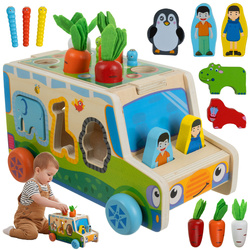 Sorter - autko drewniane Kruzzel 26250