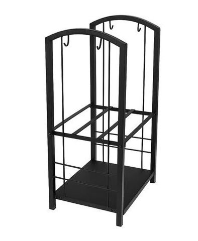 Wood stand with accessories PK011