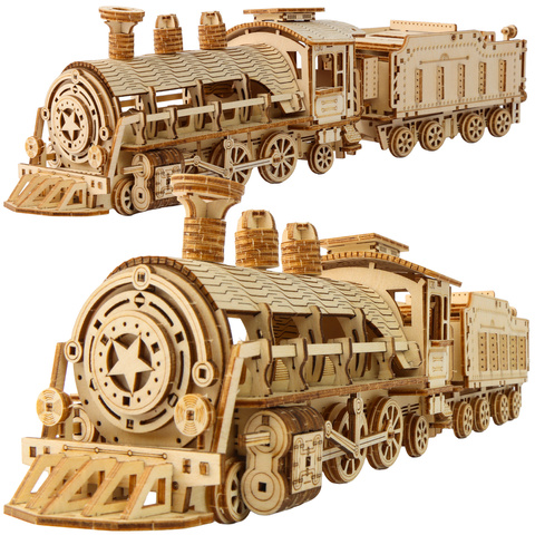 3D dėlionė - Kruzzel lokomotyvas 26515