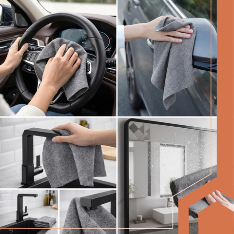 Utěrky na okna - 3 ks. 40x50cm Ruhhy 27208