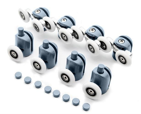 Rollen für eine Duschkabine, 8er-Set. KK9646