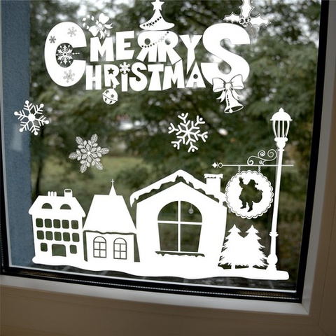 Christmas window stickers Ruhhy 22305