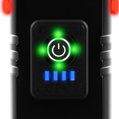 Lampka rowerowa 4T6 USB + tylne światło 23677