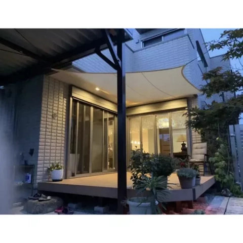 Sonnenschutzsegel 3,6x3,6m Gardlov 23165