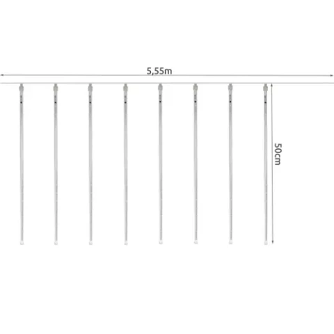 Meteor lampy 36LED 50cm - teplá bílá 19930