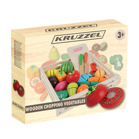 Planche à découper en bois pour légumes 21942