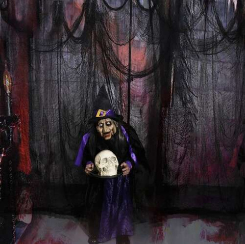 Spider web - decoration 198x76cm Malatec 22003