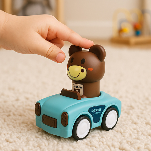 Sensory toy - animal cars 26728