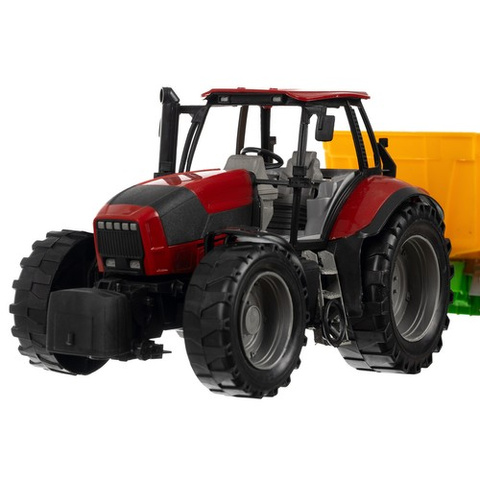 Tracteur agricole avec remorque 24711