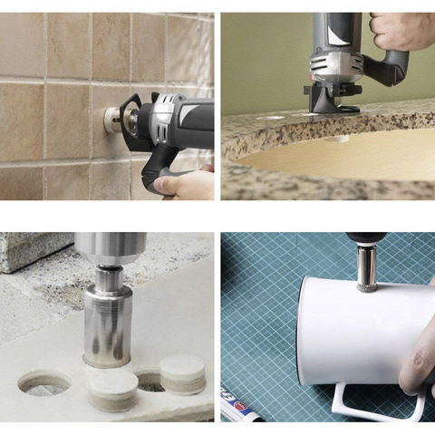 Diamant-Lochsägen - Set à 10 Stück. Bigstren 21641