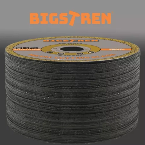 Metalo pjovimo diskas - 50 vnt. Bigstreetas 21639