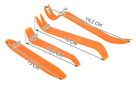 Upholstery strippers - set of 4