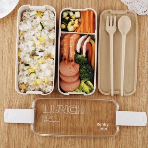 Frühstücksbox - Lunchbox 750ml Ruhhy 24528
