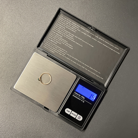 Pocket scale 500 x 0.1g with flap 23573