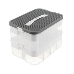 Pudełko na klocki- 2 poziomy Kruzzel 25756