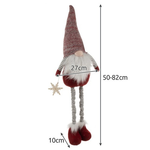 Lutin de Noël - télescopique 82cm Ruhhy 22315