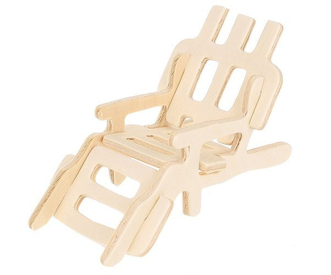 Set Holzmöbel für Puppen, 34-teilig.