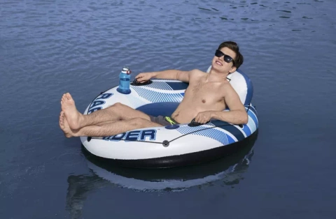 Inflatable armchair with backrest - BESTWAY 43116