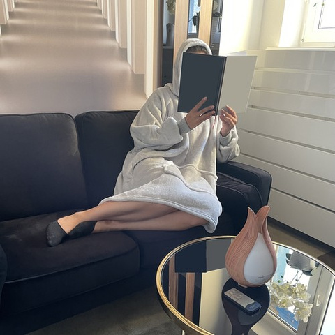 XXL sweatshirt - gray blanket Ruhhy 24402