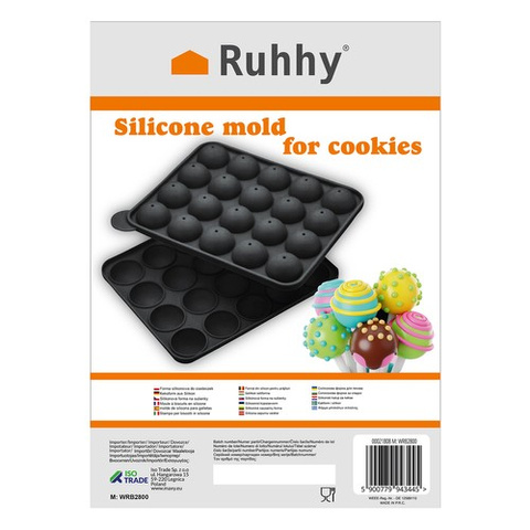 Moule à biscuits en silicone Ruhhy 21808 