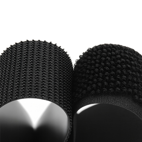 Bande Velcro autocollante 5mx5cm noire Ruhhy 25806