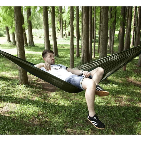 Tourist hammock with tarp and mosquito net 260x140 cm