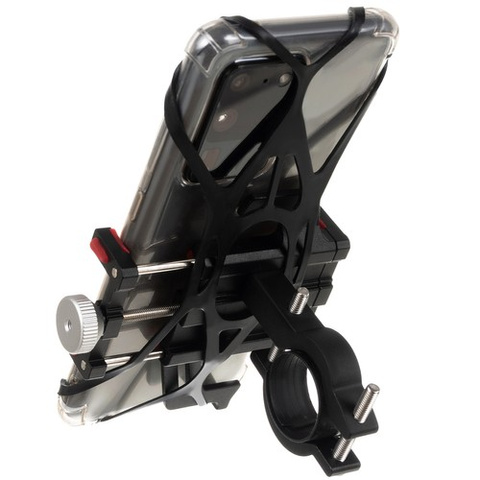 Bicycle phone holder with rubber band U24907