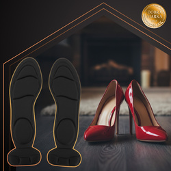 Semelles de chaussures à talons hauts noires Ruhhy 26482