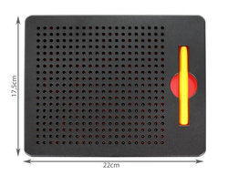 Tableau + boules magnétiques + stylet avec aimant