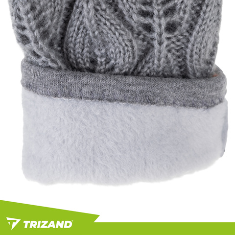R26073 Touchscreen Gloves - Gray Trizand