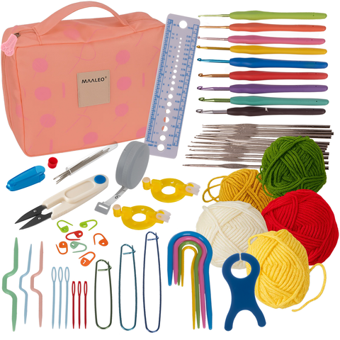 Zestaw do szydełkowania 58el. Maaleo 25692