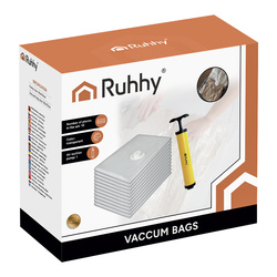 Vacuum bag - 50x70cm 10 pcs. Ruhhy 21946