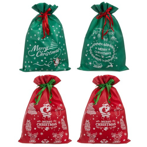 Sacs de Noël - lot de 4 pcs. Ruhy 24961